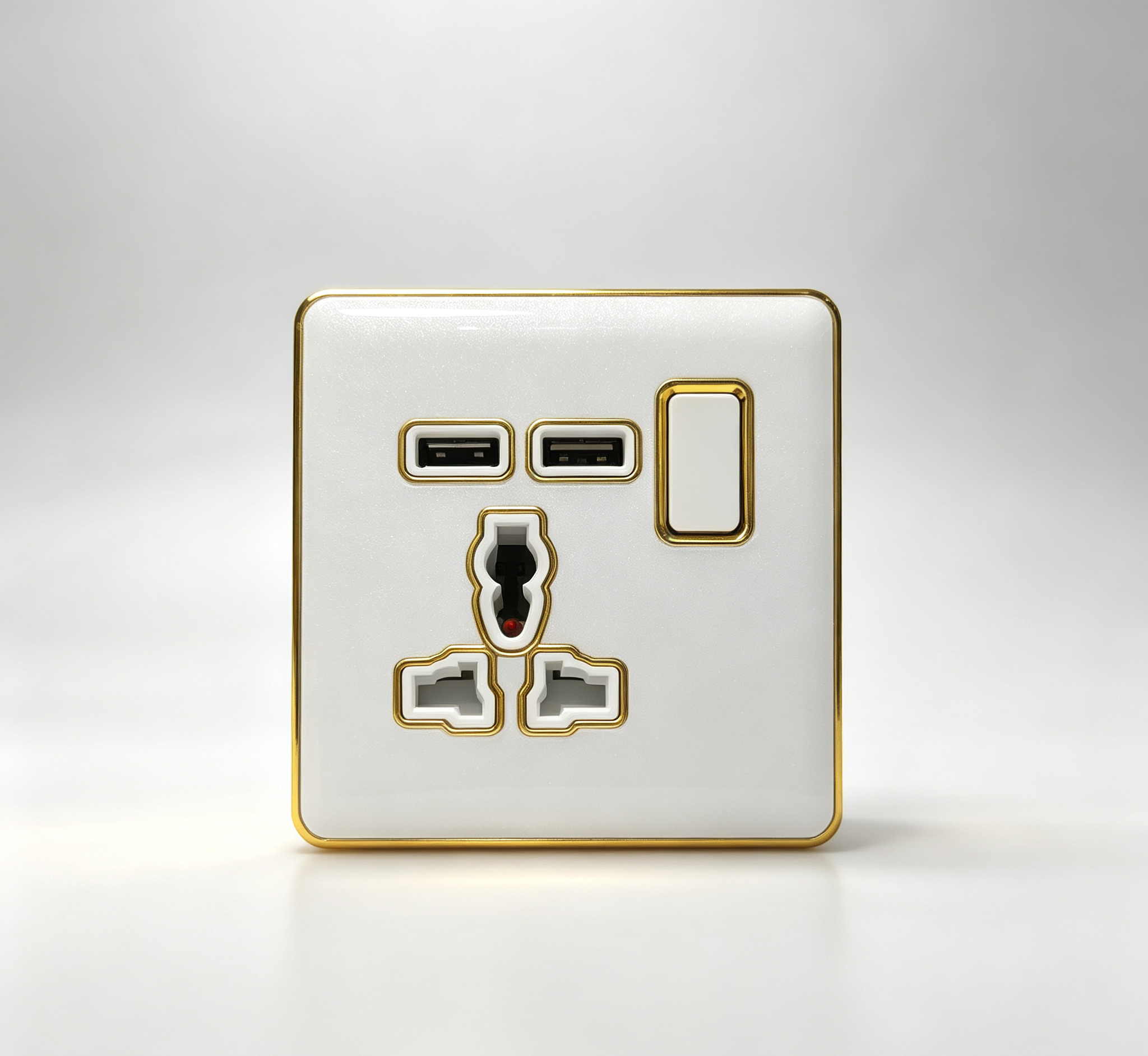Universal Switch Socket with USB(A4)